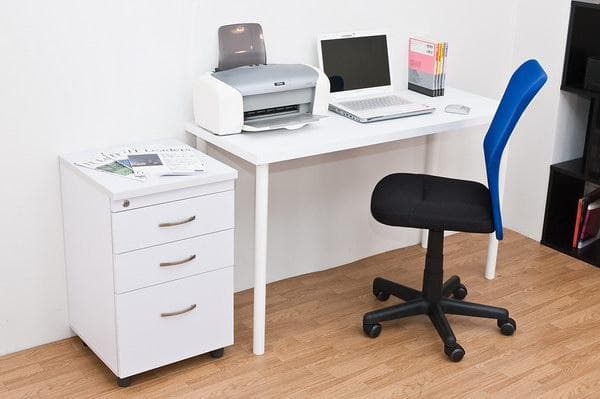 《新品・送料無料》フリーテーブル　120cm幅　奥行き45cm　BK/WH