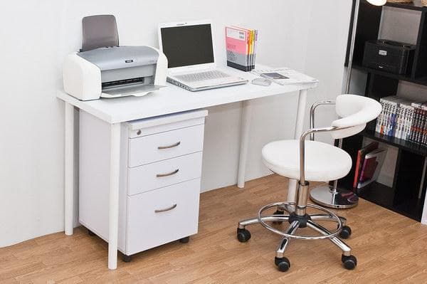 《新品・送料無料》フリーテーブル　120cm幅　奥行き45cm　BK/WH