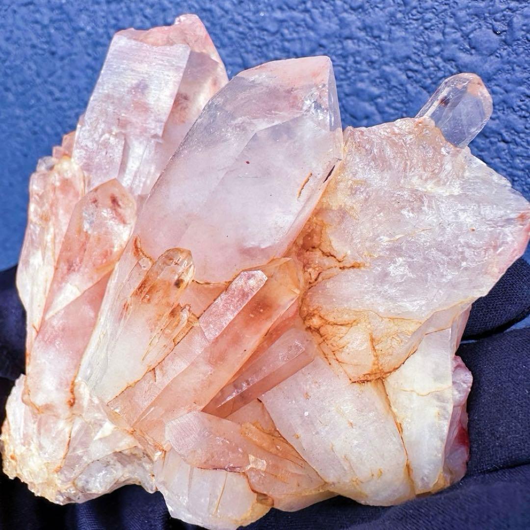 爆アレ❗️可愛いピンク♡超綺麗マダガスカル産パイナップルピンククラスターA1427