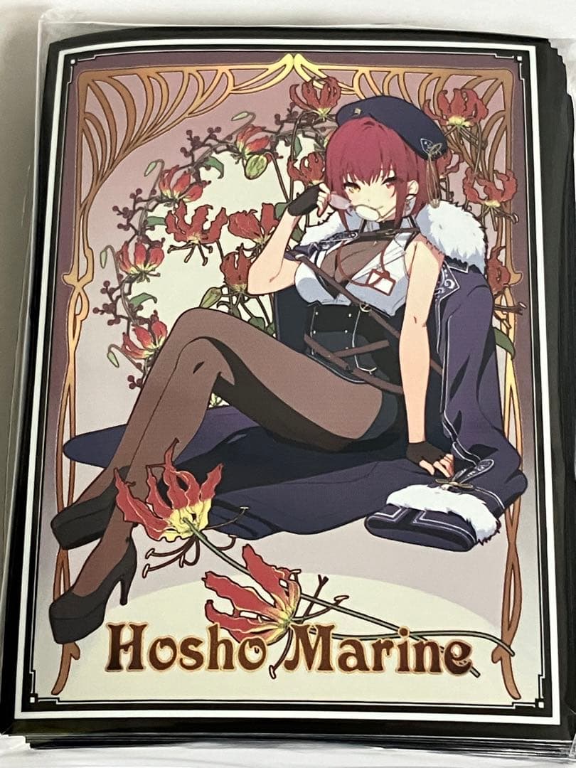 混沌の女神様 ホロライブ スリーブ ミュシャ風 宝鐘マリン k6 - メルカリ