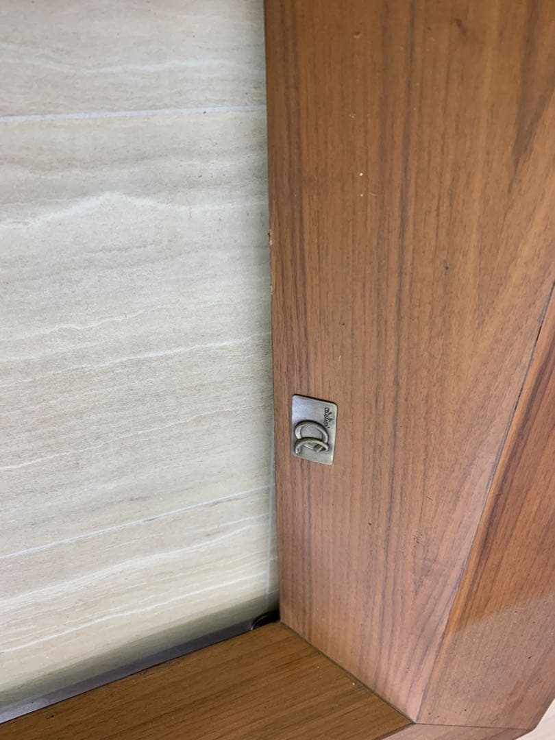 モダンガラス木製センターテーブル