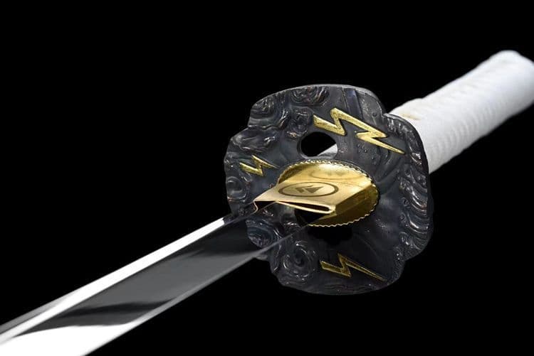 対馬島の魂鏡面金 武具 刀装具 日本刀 模造刀 居合刀