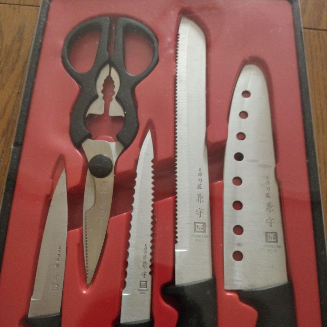 新品未使用】美濃鍛治 刀匠 兼守 包丁セット - メルカリ