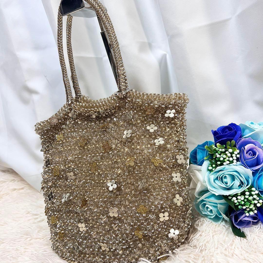 ✨美品♡人気カラー✨ アンテプリマ フィオリトゥーラ バケット型 ハンドバッグ