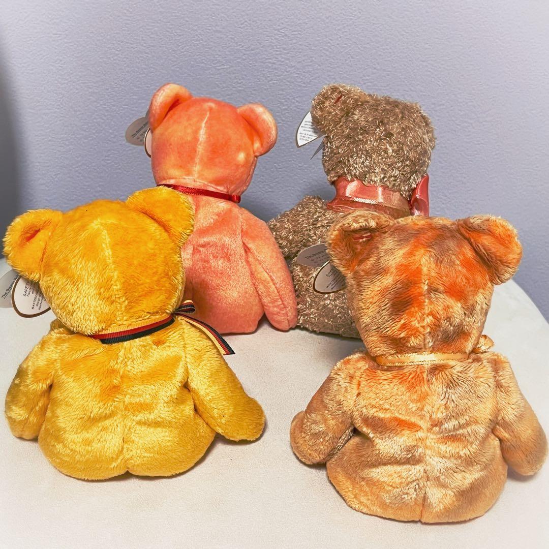 入手困難】Tyぬいぐる ビーニーベイビーズ マスターカード社4体セット