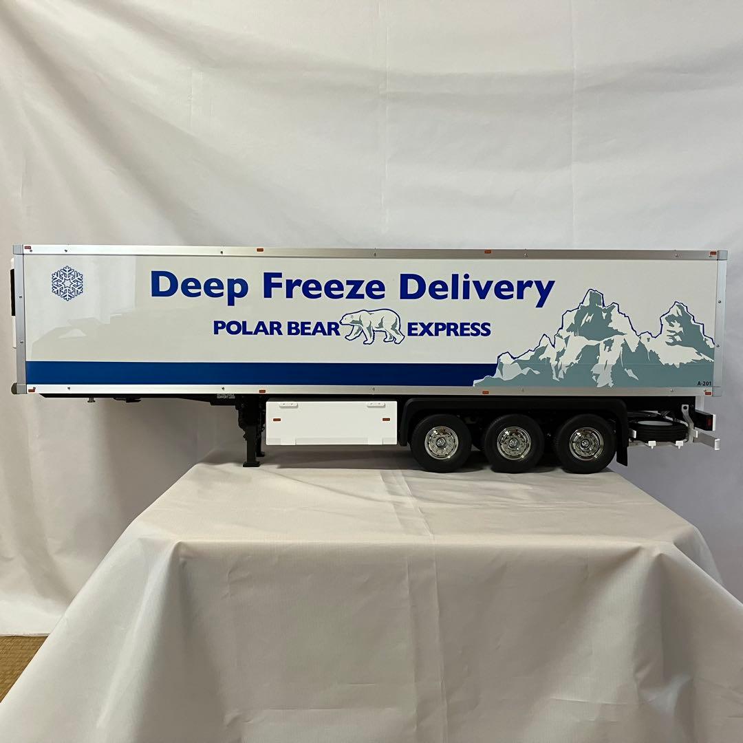 タミヤ セミトレーラー 3軸リーファー フル装備 新品未使用