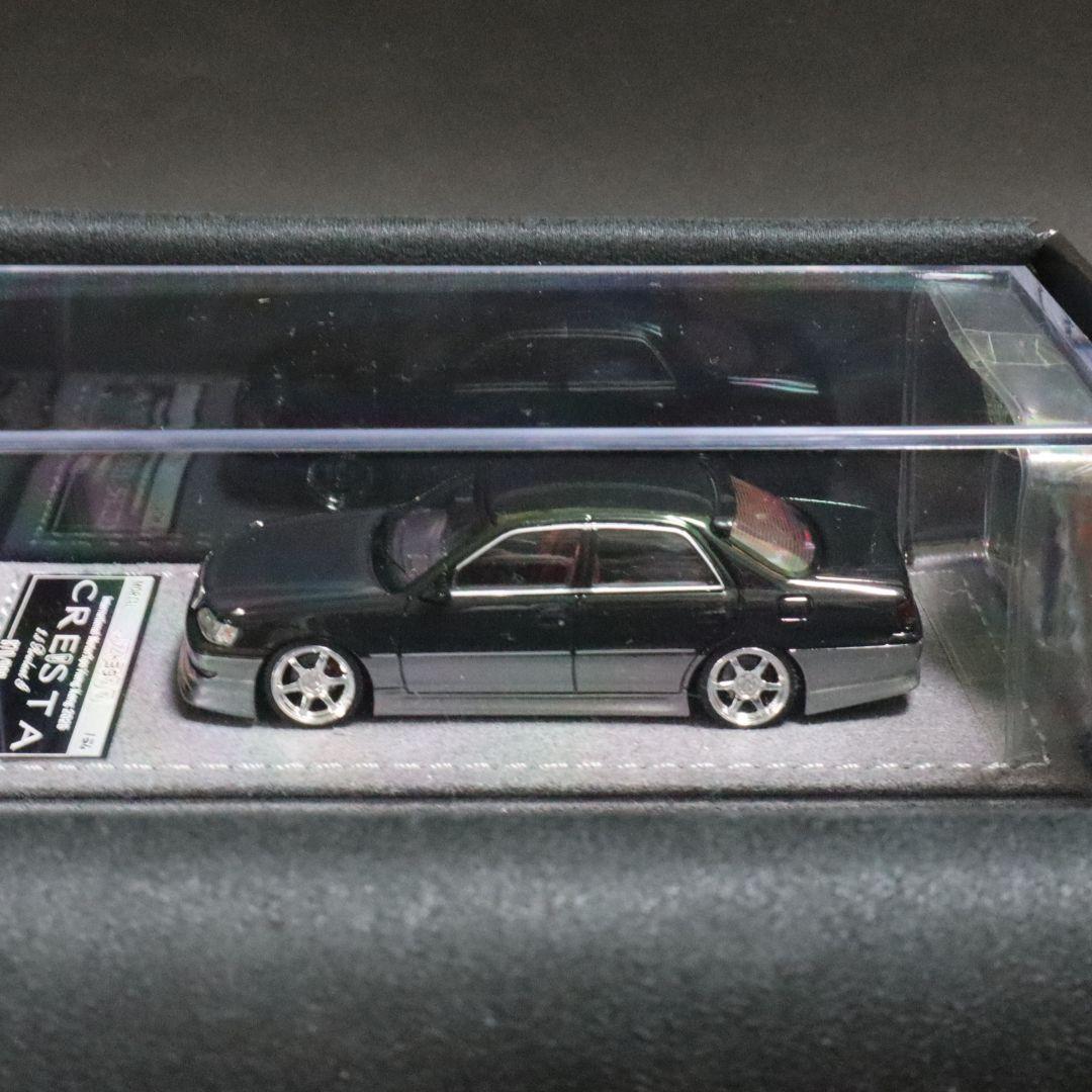 Mortal 1/64 トヨタ クレスタ 黒銀 JZX100 限定 エンジン再現 - メルカリ