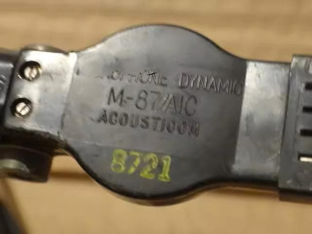 米軍放出品 経年劣化 ヴィンテージ感があり ヘリコプター用ヘッドセット