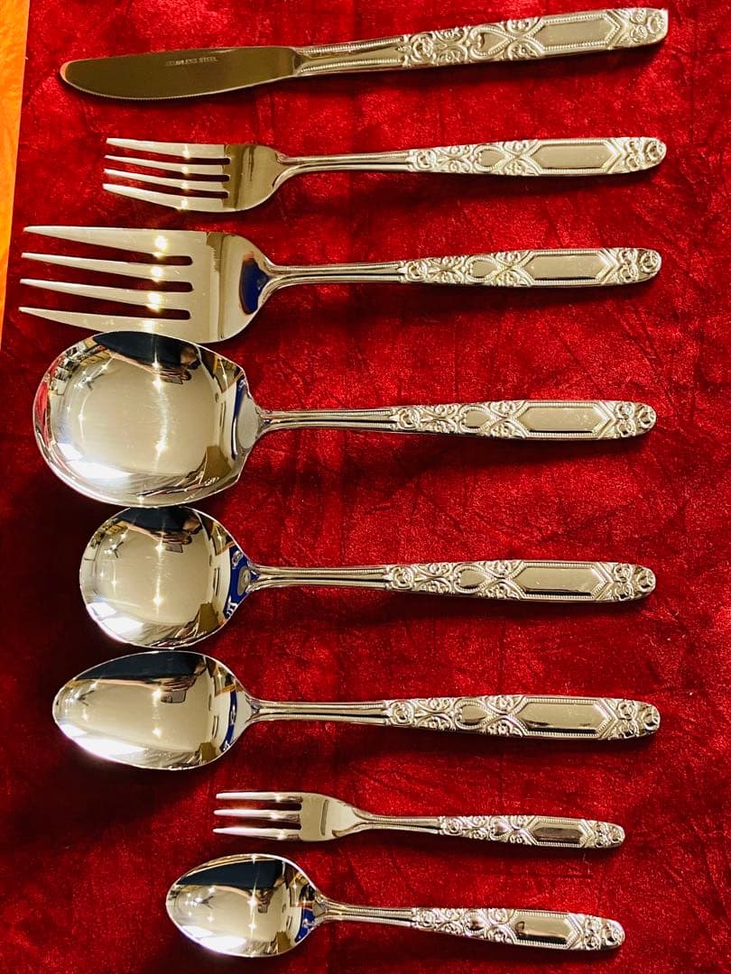 三越ステンレススチールカトラリーセット 37点