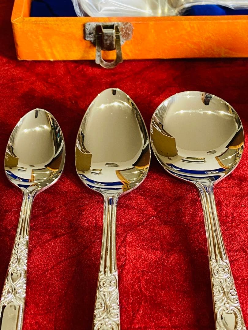 三越ステンレススチールカトラリーセット 37点