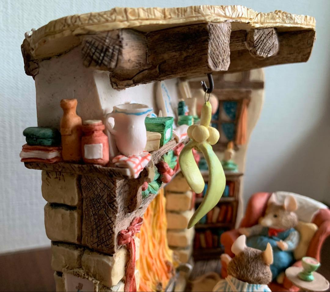 【希少】ブランブリーヘッジ 冬 Winter タブロー フィギュリン 置物