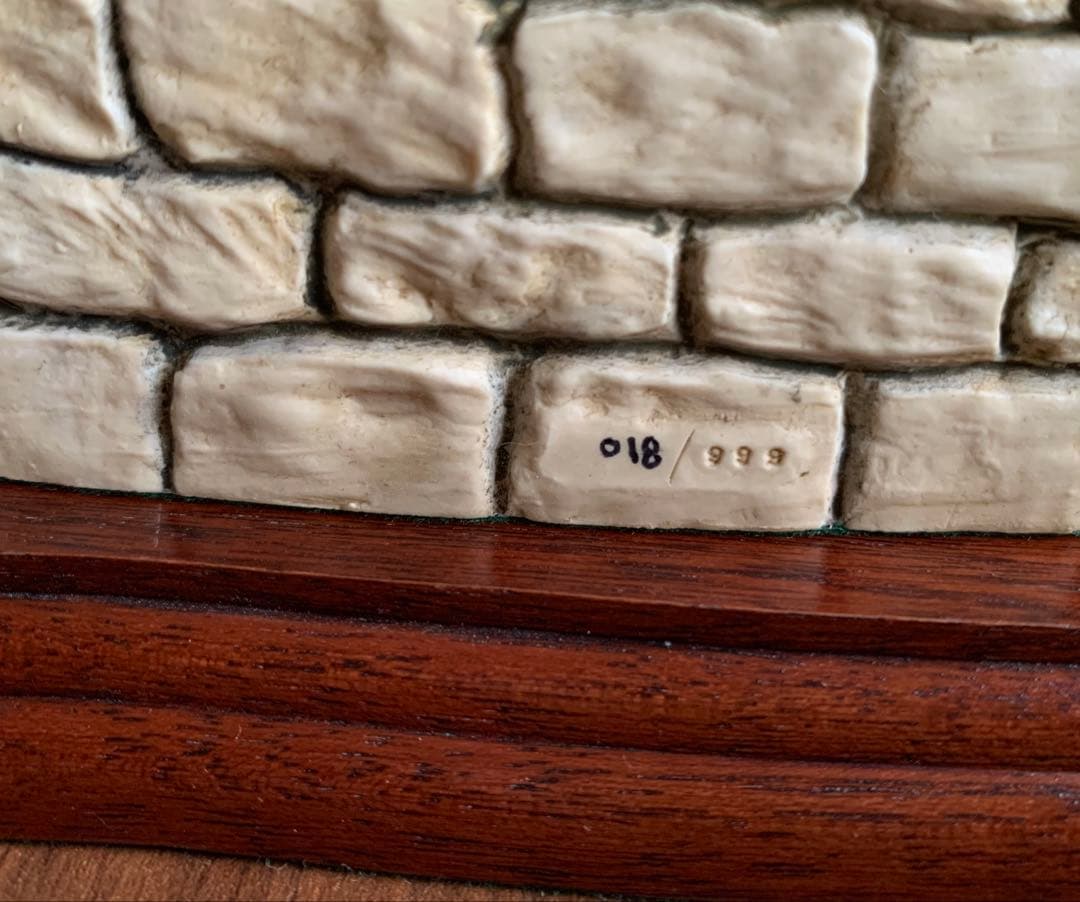 【希少】ブランブリーヘッジ 冬 Winter タブロー フィギュリン 置物