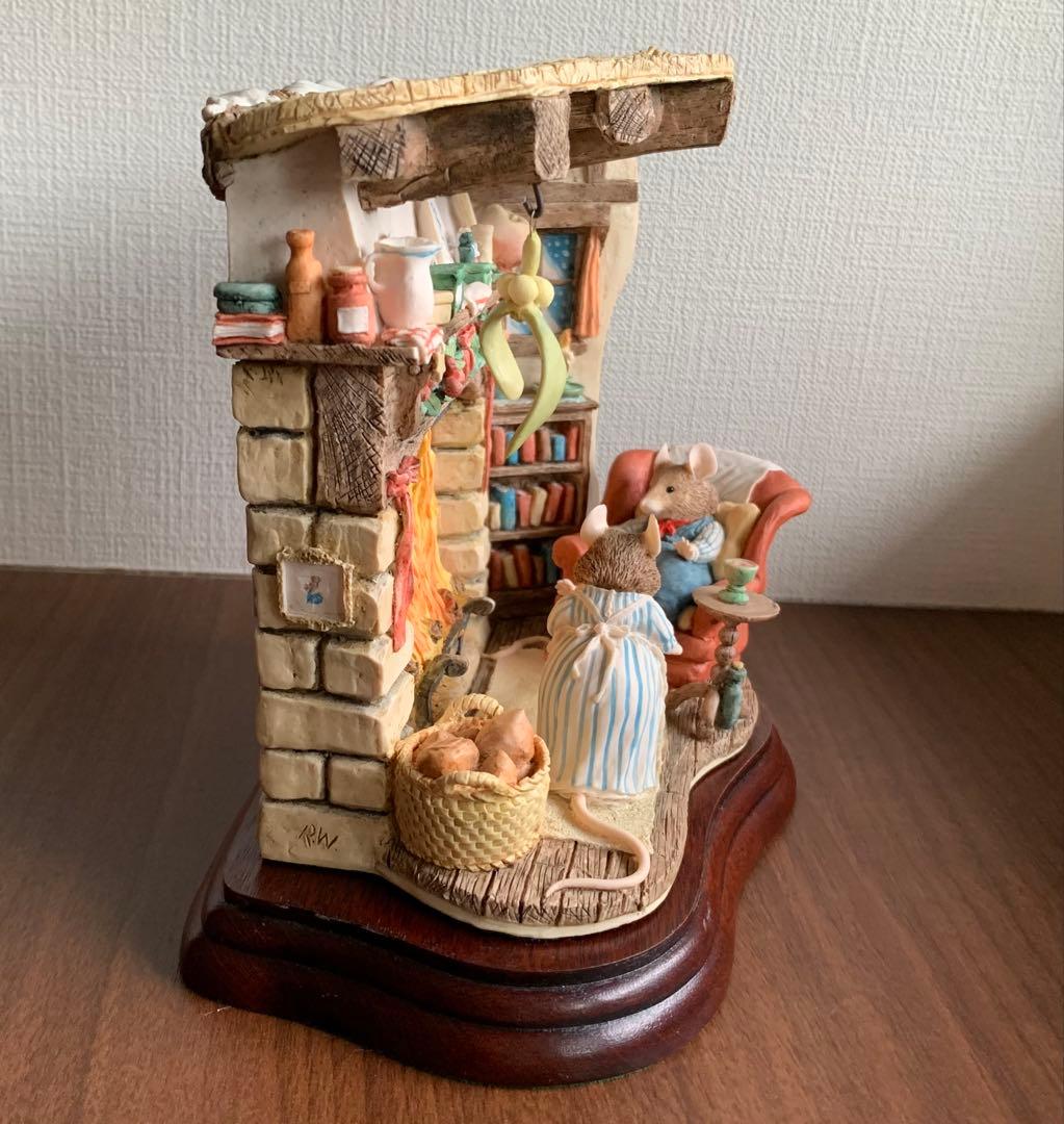 【希少】ブランブリーヘッジ 冬 Winter タブロー フィギュリン 置物