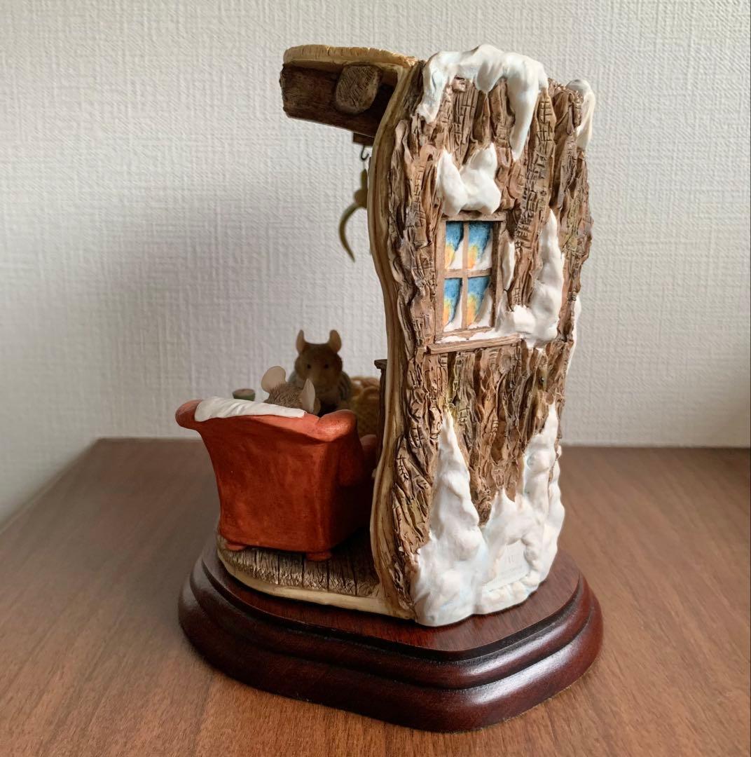 【希少】ブランブリーヘッジ 冬 Winter タブロー フィギュリン 置物