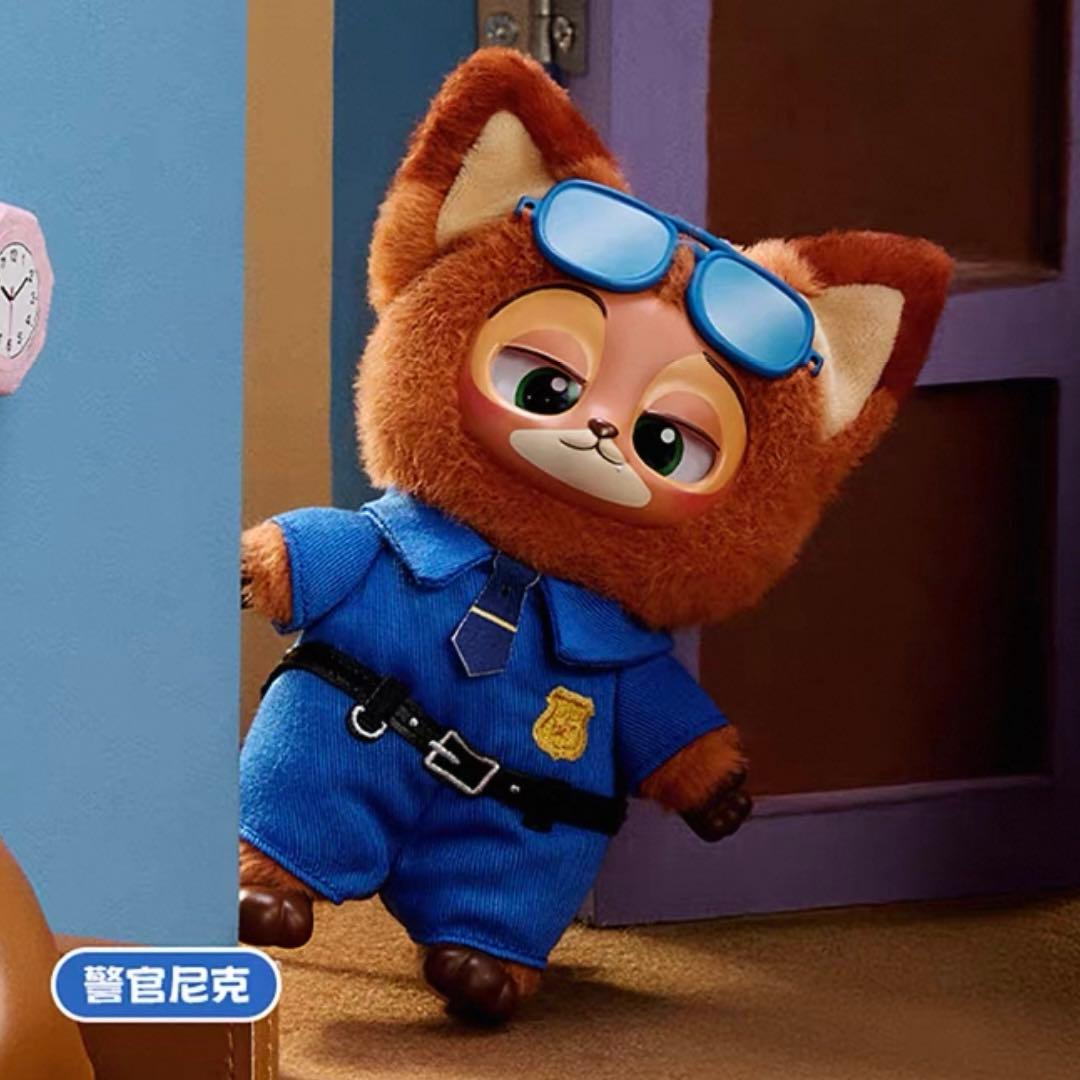 MINISO ディズニー ズートピア マスコット ジュディ ニック 警官 2点