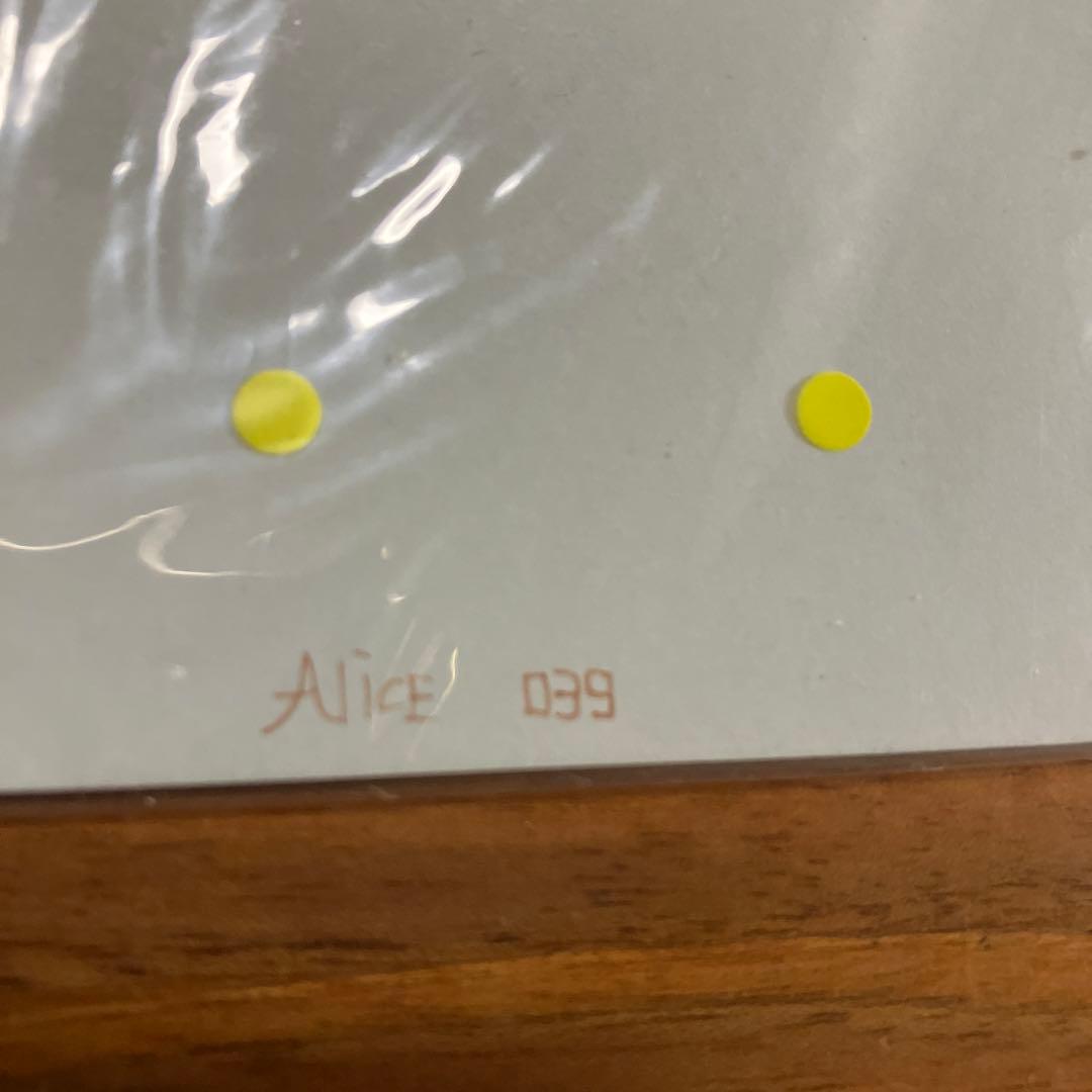 直筆　手描きオリジナルイラスト 色紙　レミリア　スカーレット　No39