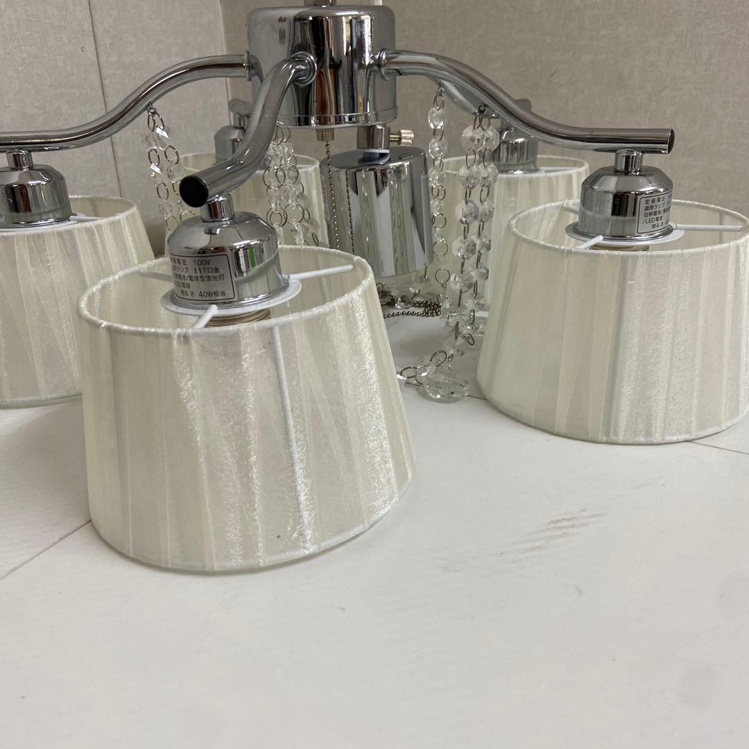 ニトリ ⭐️ペンダントライト ソフィア 5灯 シャンデリア - メルカリ