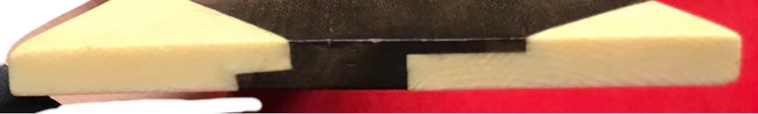 三味線撥78天然素材木/三味線/弦楽器/義太夫バチ