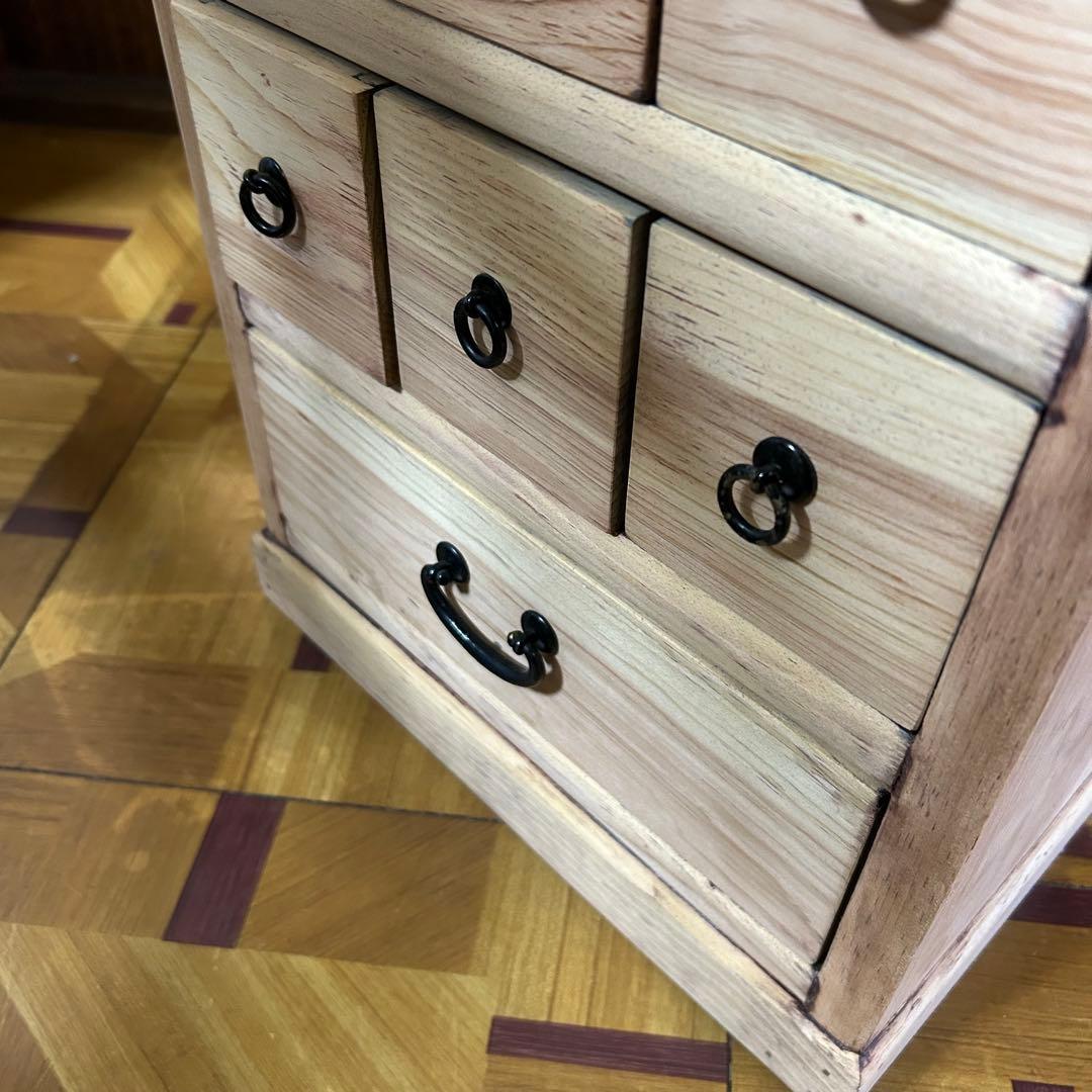 薬箪笥　ストリップド家具