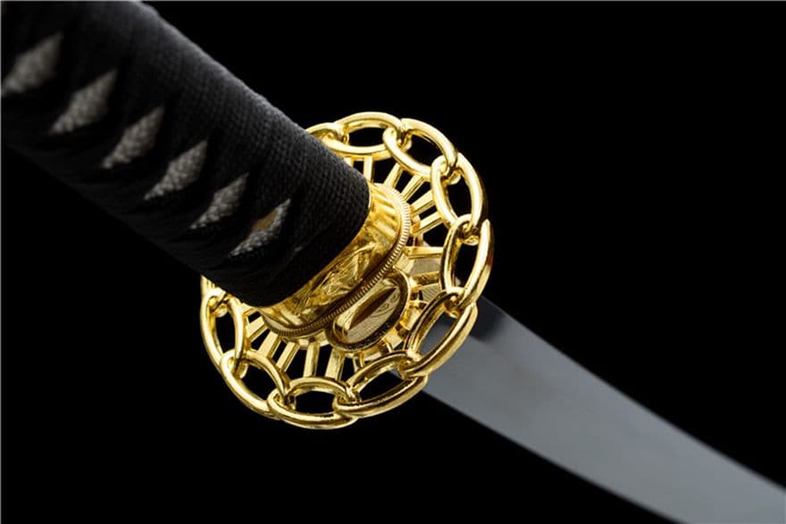 武具 刀装具 日本刀 模造刀 居合刀 【金鎖】