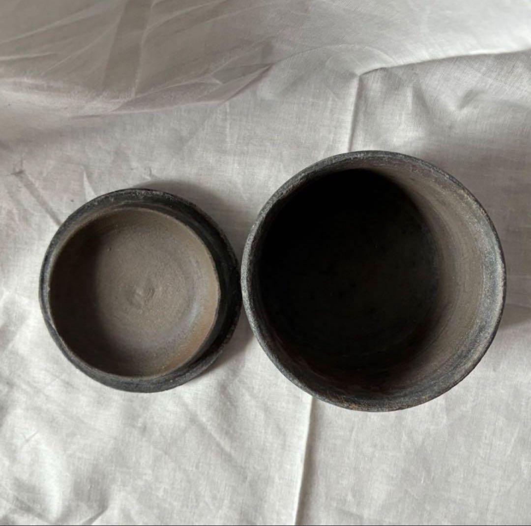 鏡原愛莉　蓋物　黒