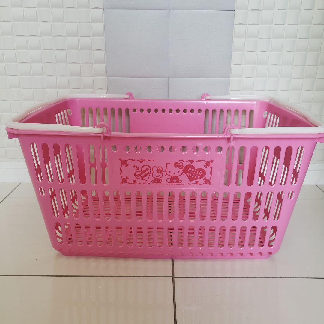 メルカリ便送料込♪激レア♪ショッピングカゴ♪希少♪キティ
