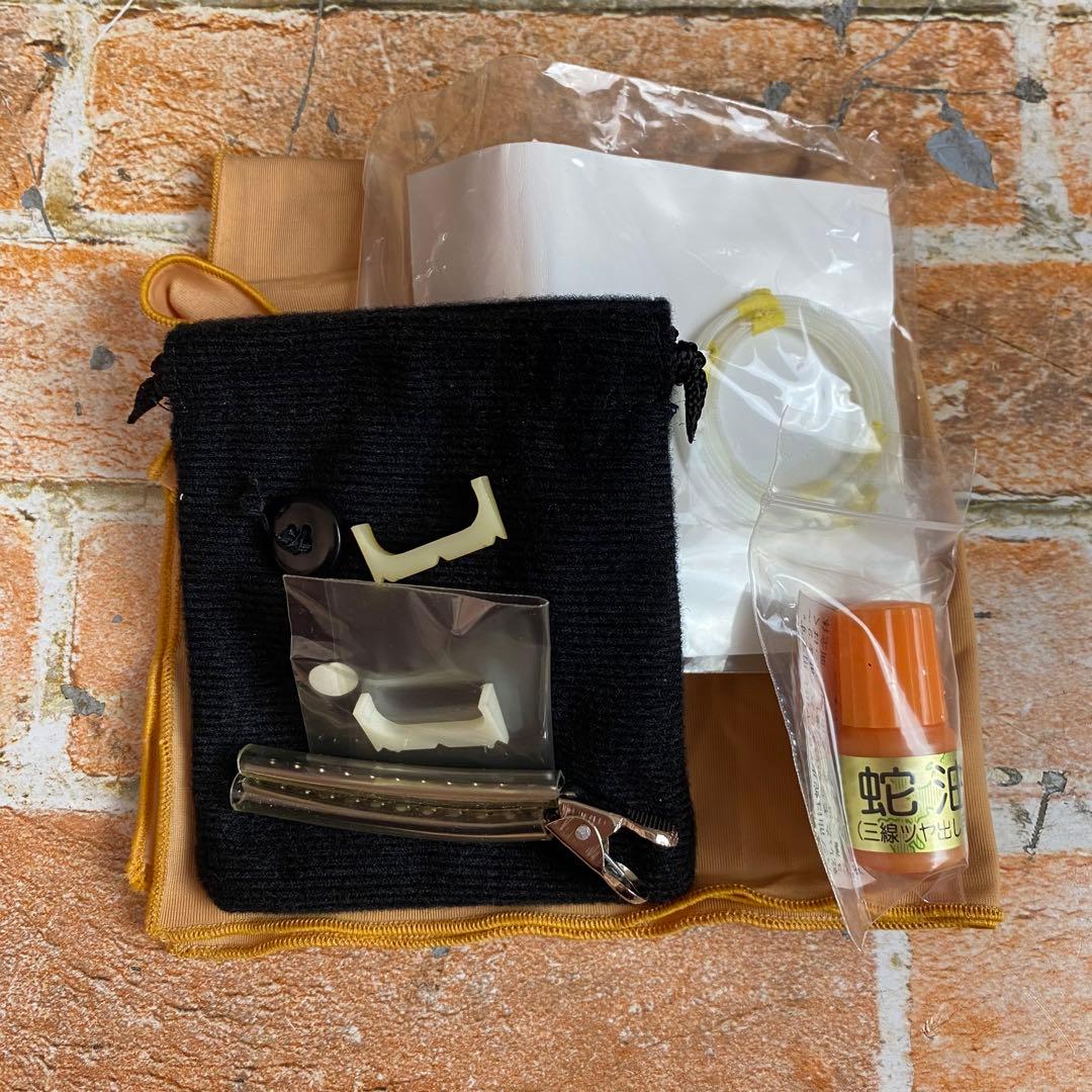 沖縄三線 真壁型 人工蛇革 三線 沖縄 伝統楽器 和楽器