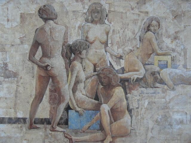 本山唯雄【裸体習作】希少画集画、状態良好、新品高級額装付