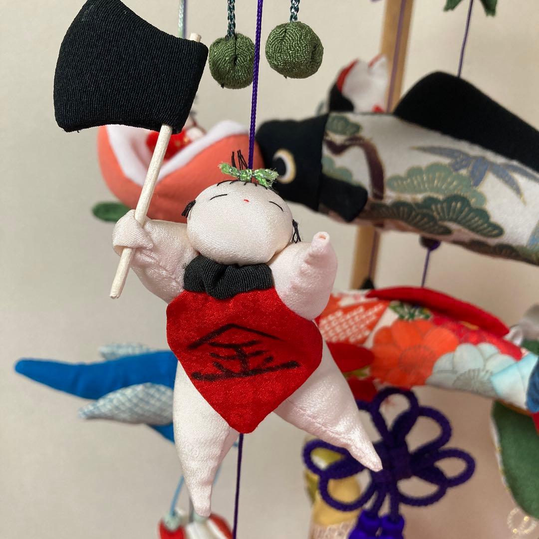 534 トリプル 吊るし雛　吊るし飾り　端午の節句