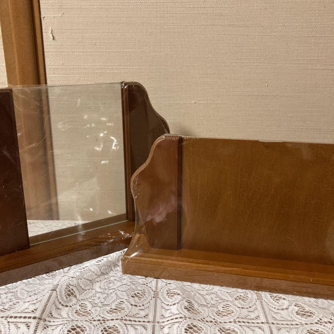 マニー　木製フォトフレーム&ミラーセット