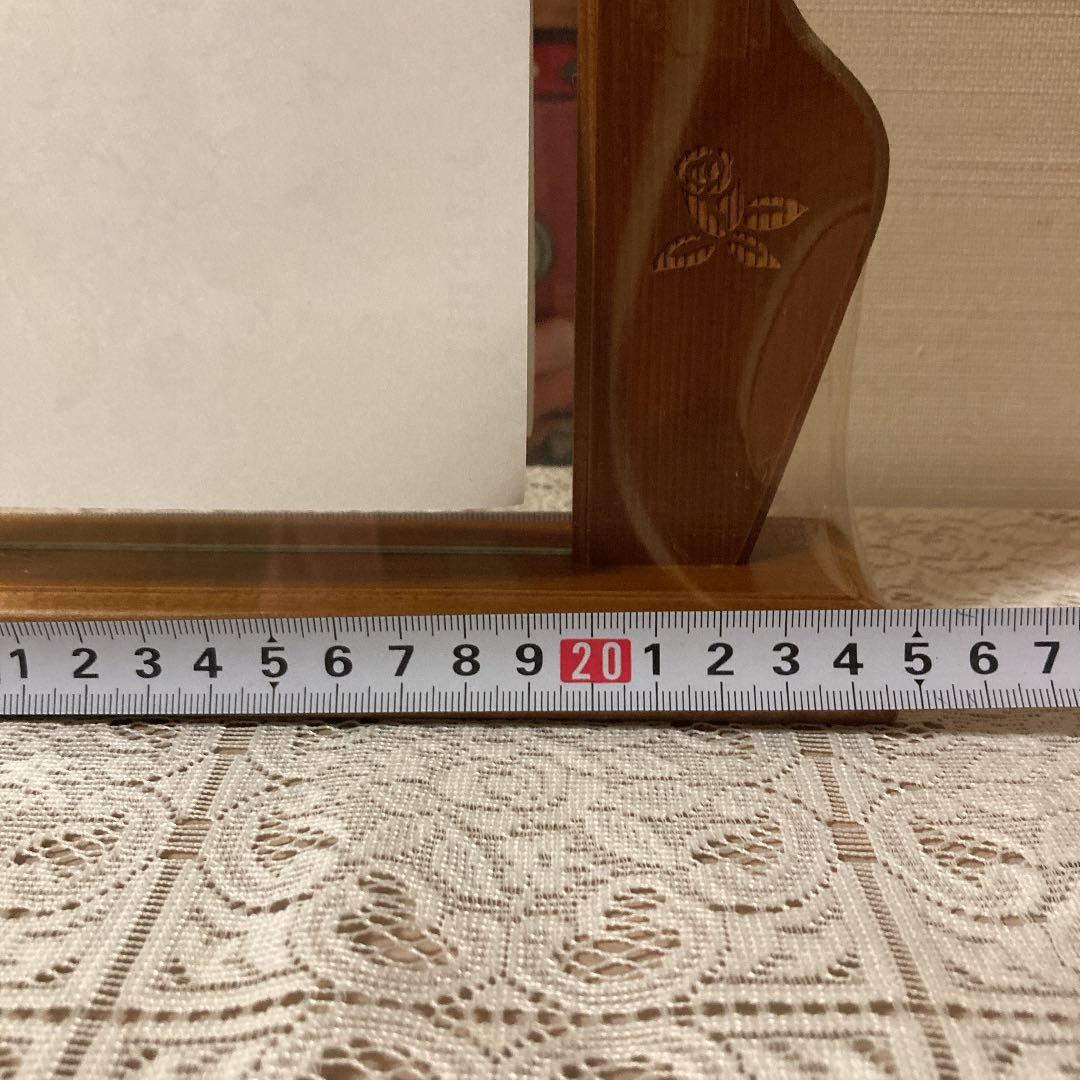 マニー　木製フォトフレーム&ミラーセット