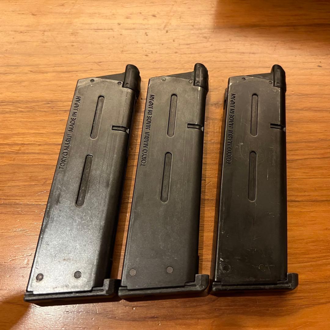 9*3様 東京マルイ M45A1 BLACK ガスガン【マガジン3本】