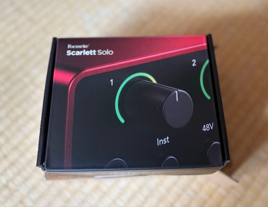 【新品未使用】Focusrite / Scarlett Solo