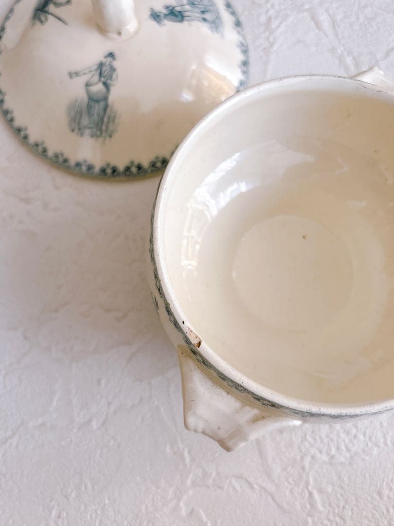 フランスアンティーク　③SaintAmand ラディネット　レギュミエset