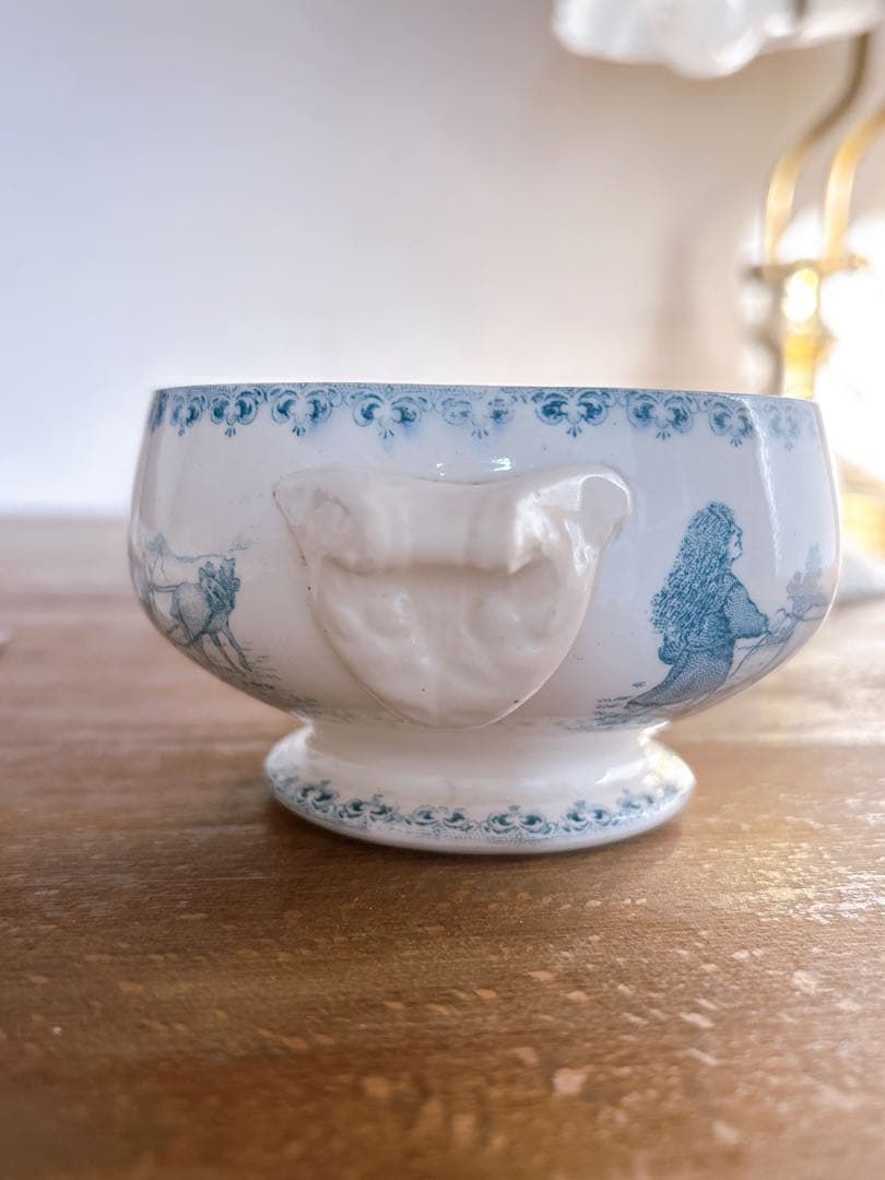 フランスアンティーク　③SaintAmand ラディネット　レギュミエset