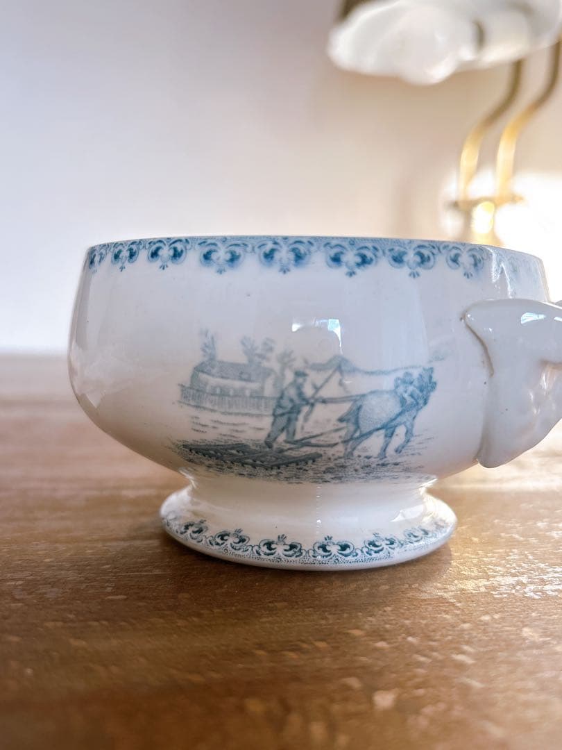 フランスアンティーク　③SaintAmand ラディネット　レギュミエset