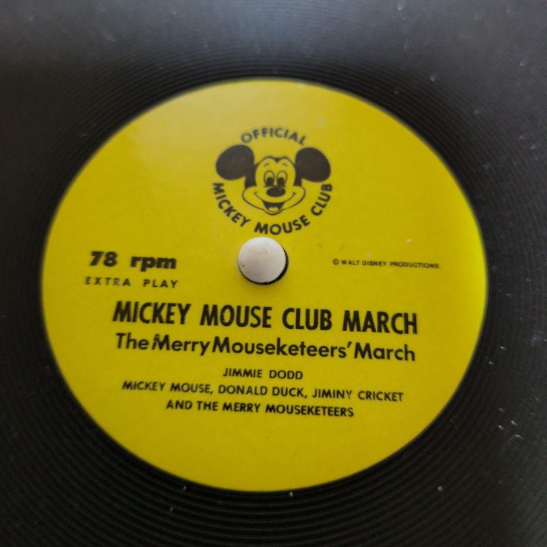ディズニー ミッキーマウス クラブ レコードプレーヤー オルゴール 超激レア