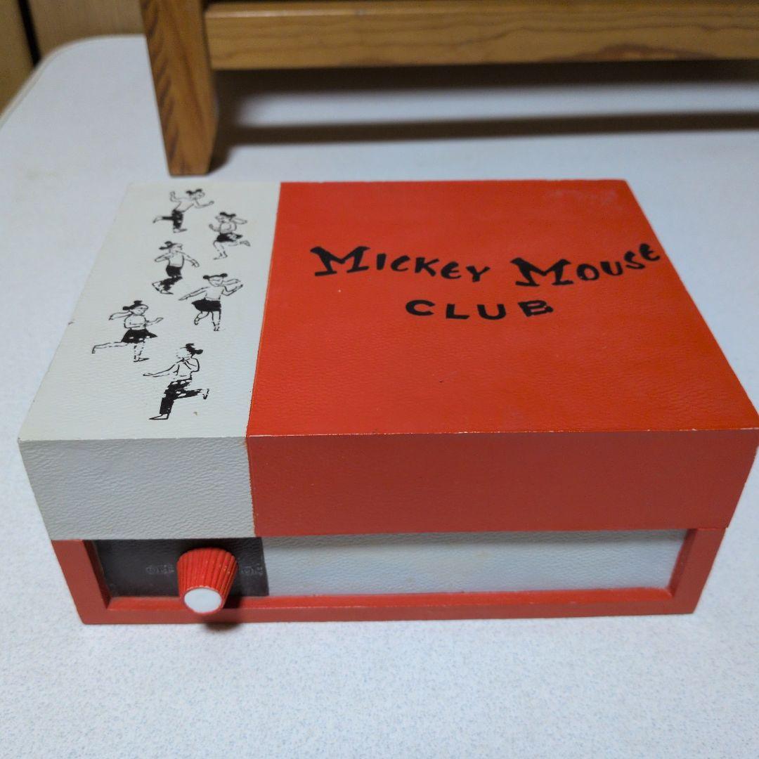ディズニー ミッキーマウス クラブ レコードプレーヤー オルゴール 超激レア