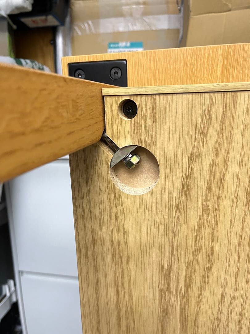 無印良品 オーク材デスク