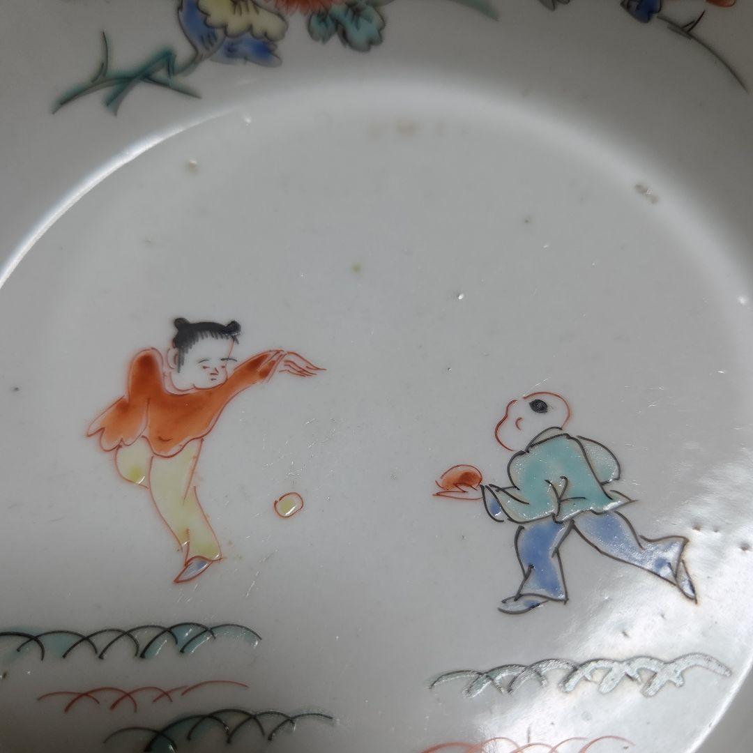 江戸中期 色絵柿右衛門唐子花図鉢（向付け） - メルカリ