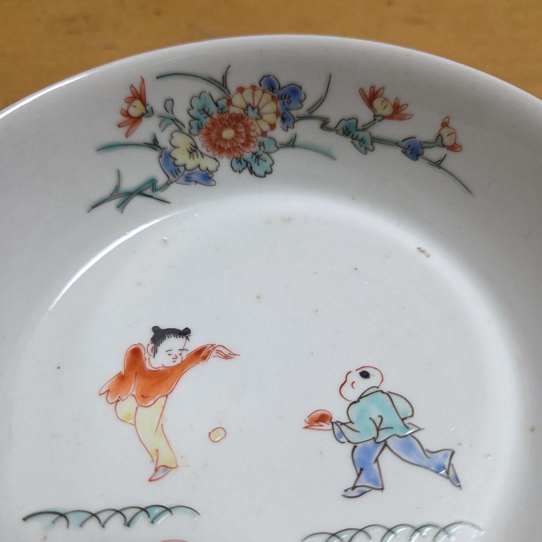 江戸中期 色絵柿右衛門唐子花図鉢（向付け） - メルカリ