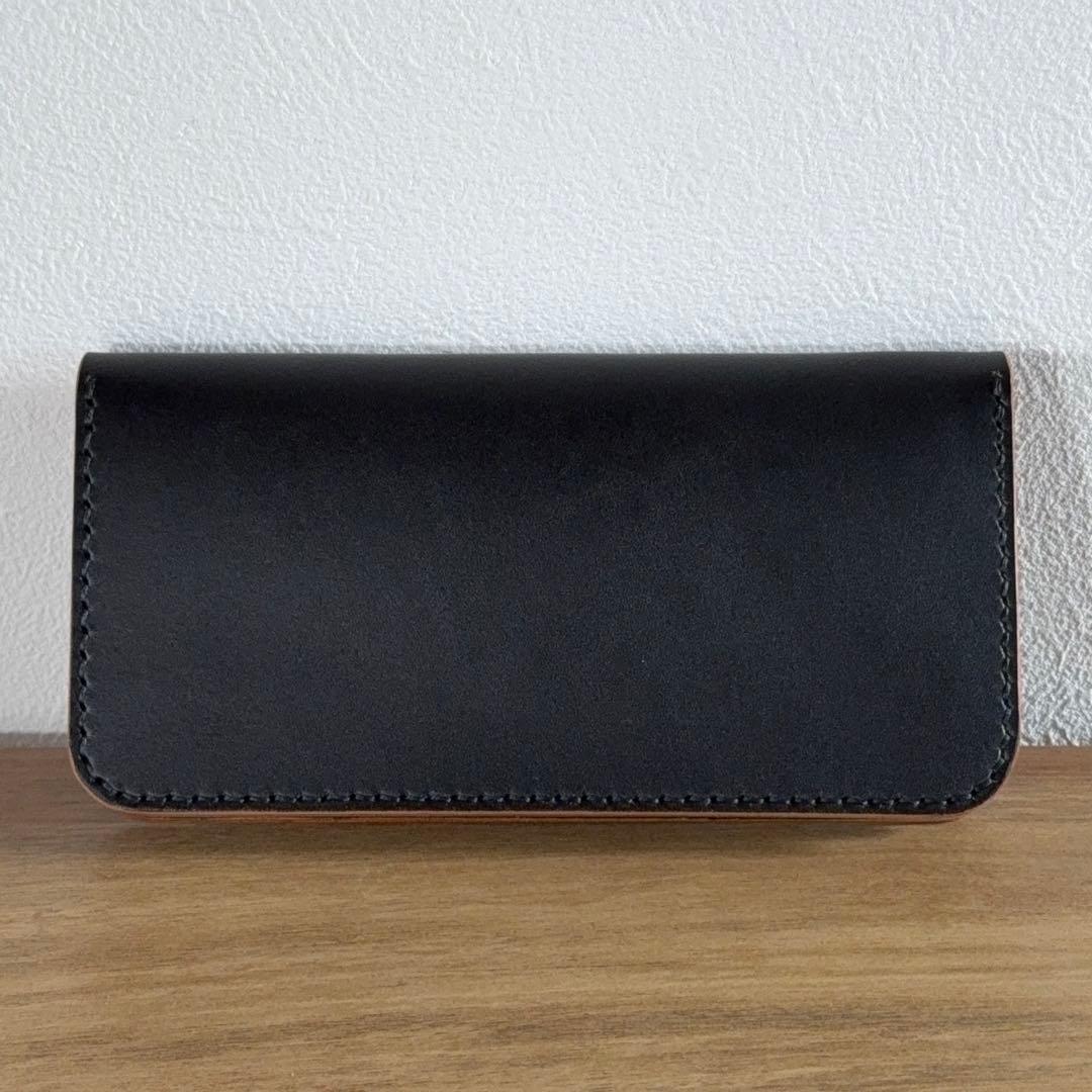 栃木レザー 茶芯 トラッカーウォレット 42talon