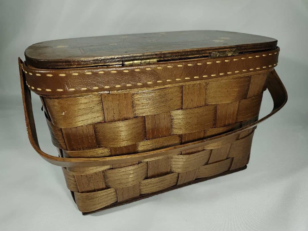 美品 Caro-Nan カロナン バスケット Basket テニス希少