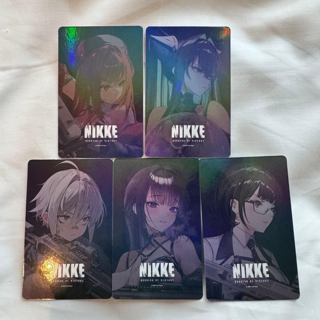 非売品 勝利の女神NIKKE ニケ 2025 ポップアップ 購入特典トレカセット