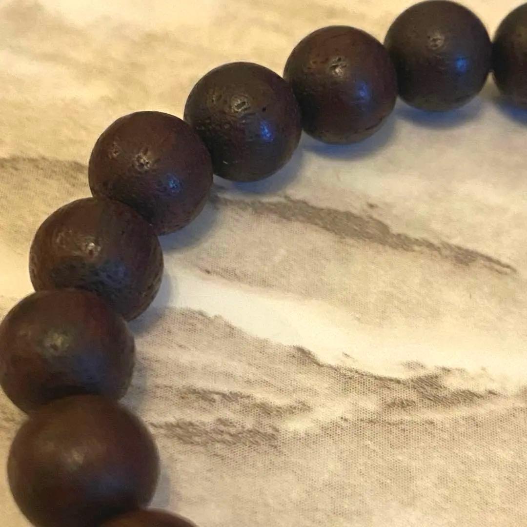 希少・ワシントン条約規制品天然ローズウッド 8mm ブレスレット16cm 芳醇香