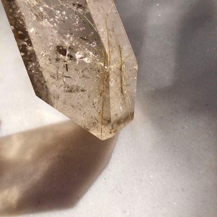 ゴールドルチル スモーキークォーツ