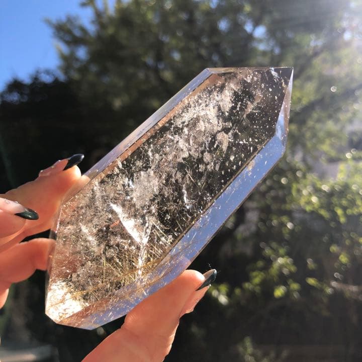 ゴールドルチル スモーキークォーツ