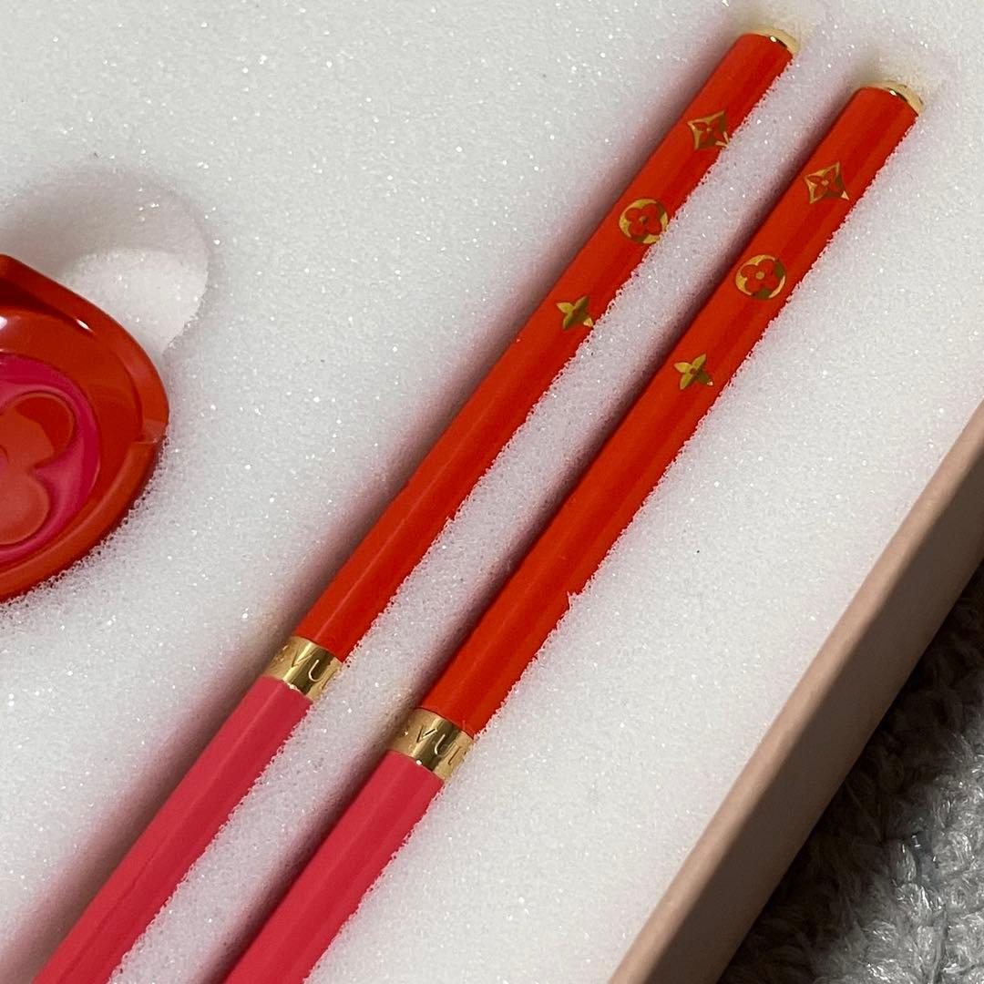 未使用！ルイヴィトン［24SS］はし　カトラリー　箸置き　チョップスティックス