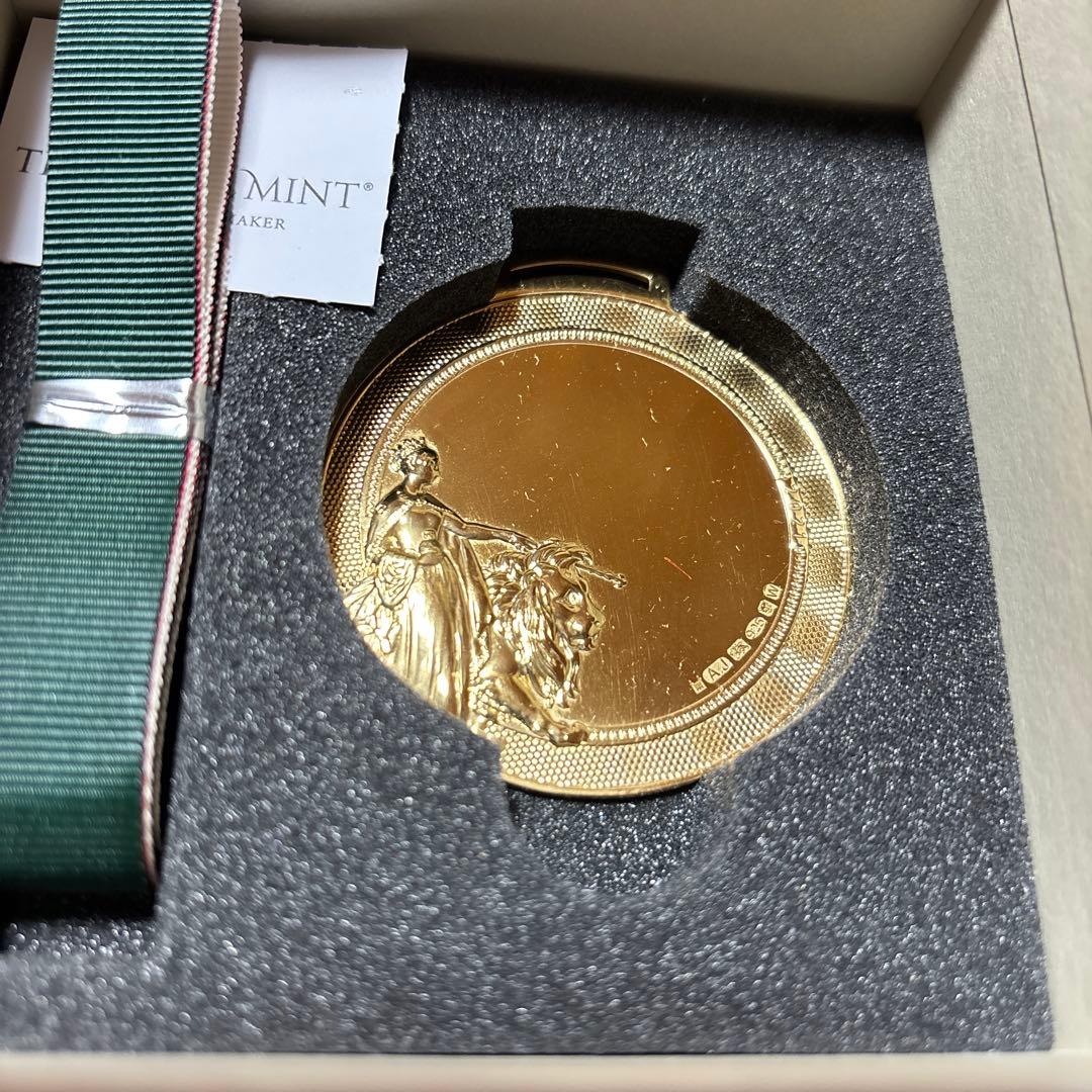 THE ROYAL MINT クリスマスオーナメント ウナとライオン シルバー