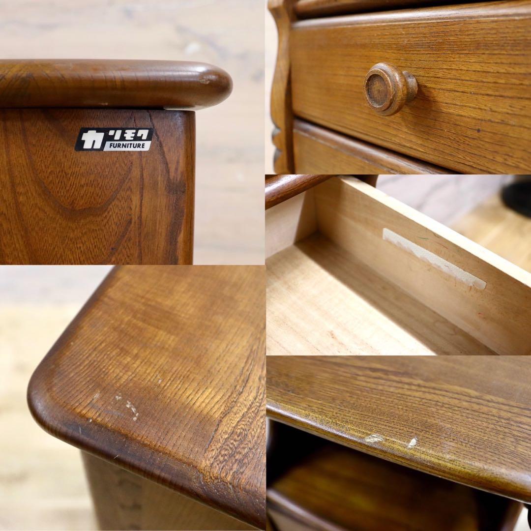 GMHK500○karimoku / カリモク オールドカリモク 電話台 花台